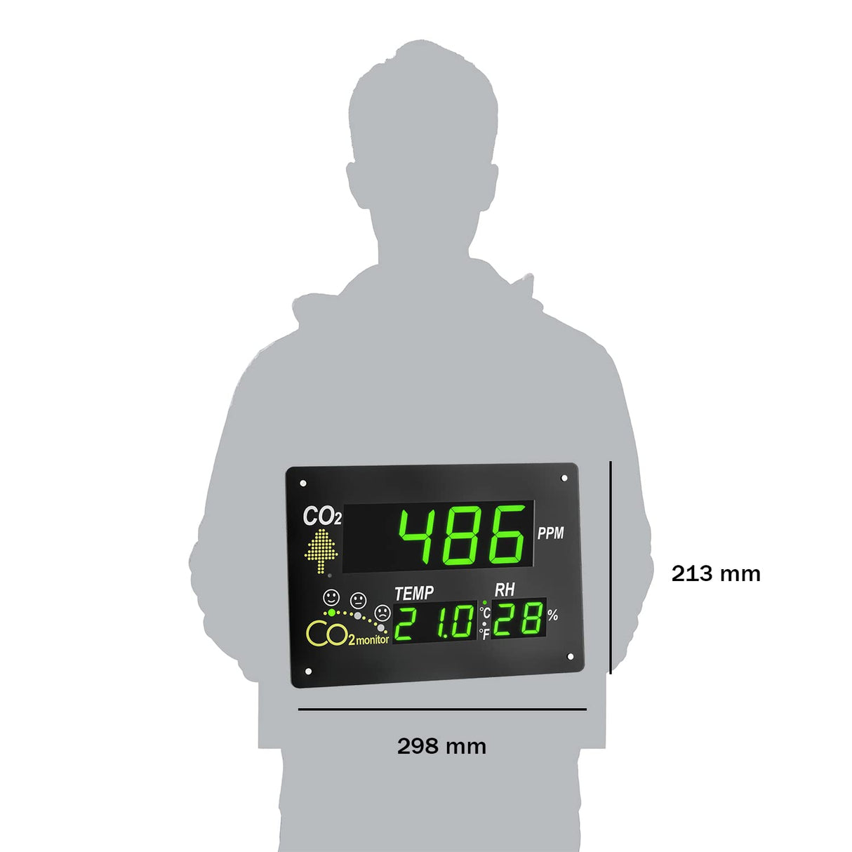 TFA 31.5002 - Medidor Ambiental de CO2, Temperatura y Humedad
