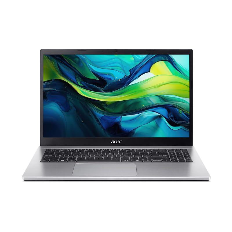 acer Aspire 14 AI Copilot+ PC A14-61M, Ordenador Portátil 14" WUXGA OLED (AMD Ryzen AI 5 330, 16 GB RAM, 512 GB SSD, AMD Radeon Graphics, Windows 11 Home), Color Plata, Teclado QWERTY Español