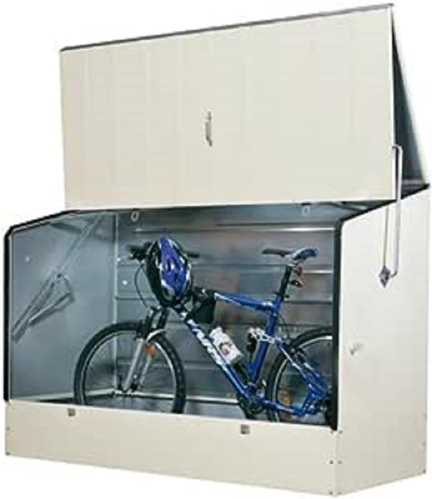 tepro - Caja para Bicicleta, Color Beige