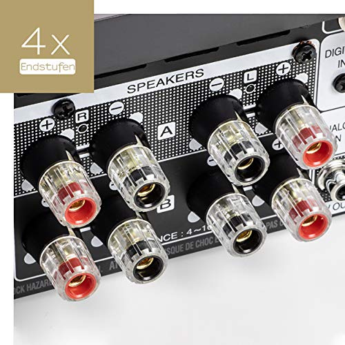 Marantz Professional, Sistema de Audio con Streamer Melody X (M-Cr612), Color Negro