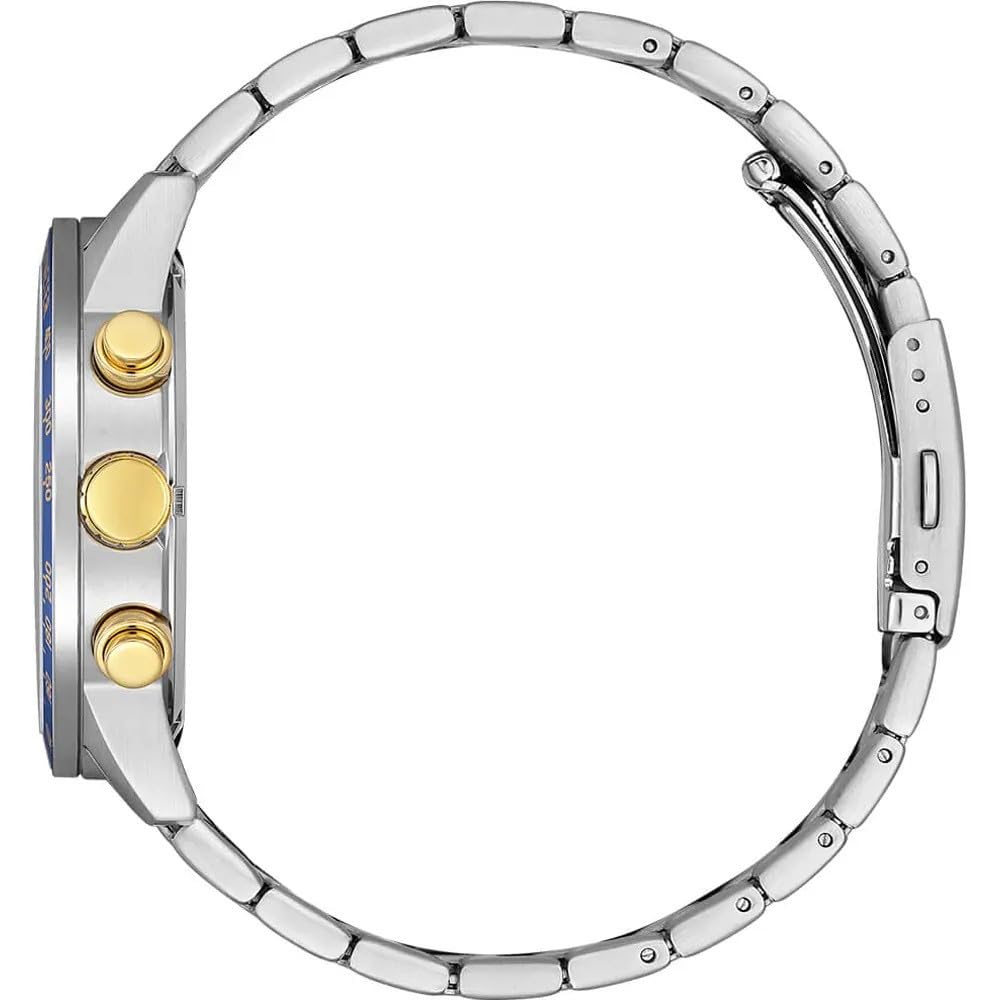 Citizen Reloj Analógico para Hombres de Cuarzo con Correa en Acero Inoxidable AN3686-53A