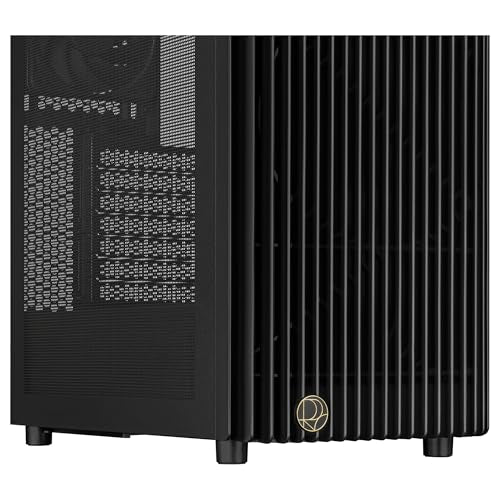 ASUS ProArt PA401, Chasis ATX con Panel de Malla, Compatible con GPU de hasta 314 mm, Dos Ventiladores de 160 mm, Bloqueo del Panel Lateral, Soporte para Fuente de alimentación extraíble