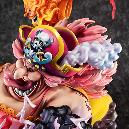 Megahouse One Piece – Figura Big Mom (Charlotte Linlin) – Portrait of Pirates – Edición Exclusiva 30 cm – Coleccionable Bandai 