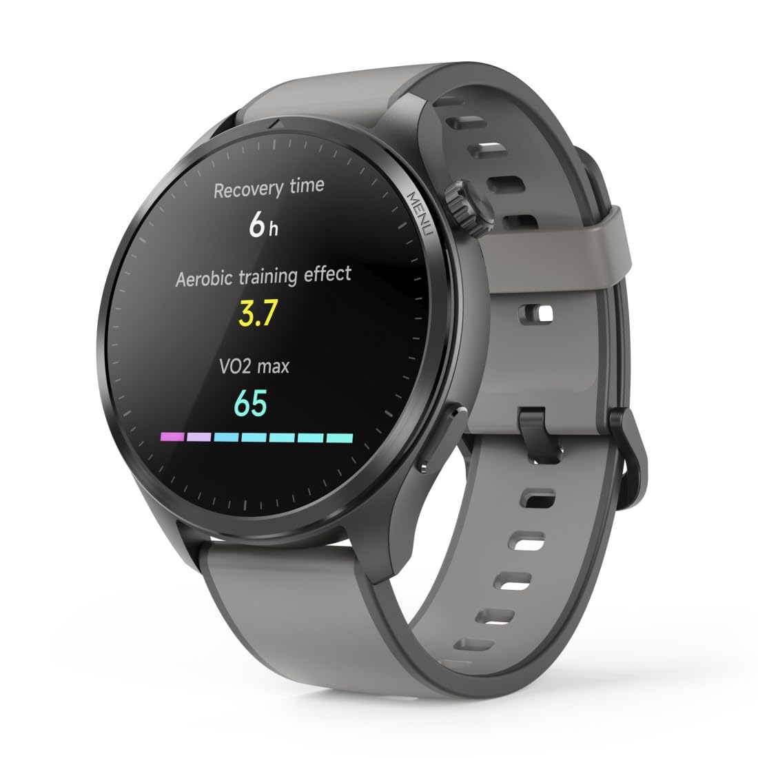 Hama | Reloj Inteligente 1.43" (Smartwatch Resistente al Agua IP68, GPS, Memoria música, análisis sueño, frecuencia Cardiaca, Monitor de hasta 110 Actividades) Negro