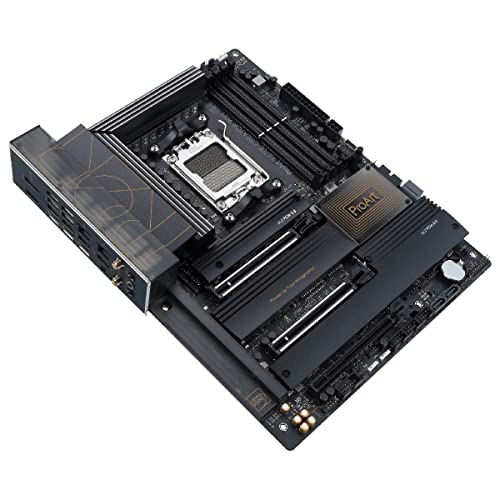 ASUS ProArt X670E-CREATOR WiFi - Placa Base ATX (AMD Ryzen AM5, VRM de 16 + 2 Fases, PCIe 5.0, DDR5, USB4, LAN de 10 GB y 2,5 GB, WiFi 6E, 4 Ranuras M.2)