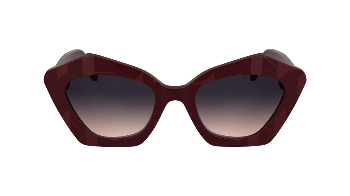 KARL LAGERFELD KL6199S Gafas, Burgundy, 53 EU para Mujer