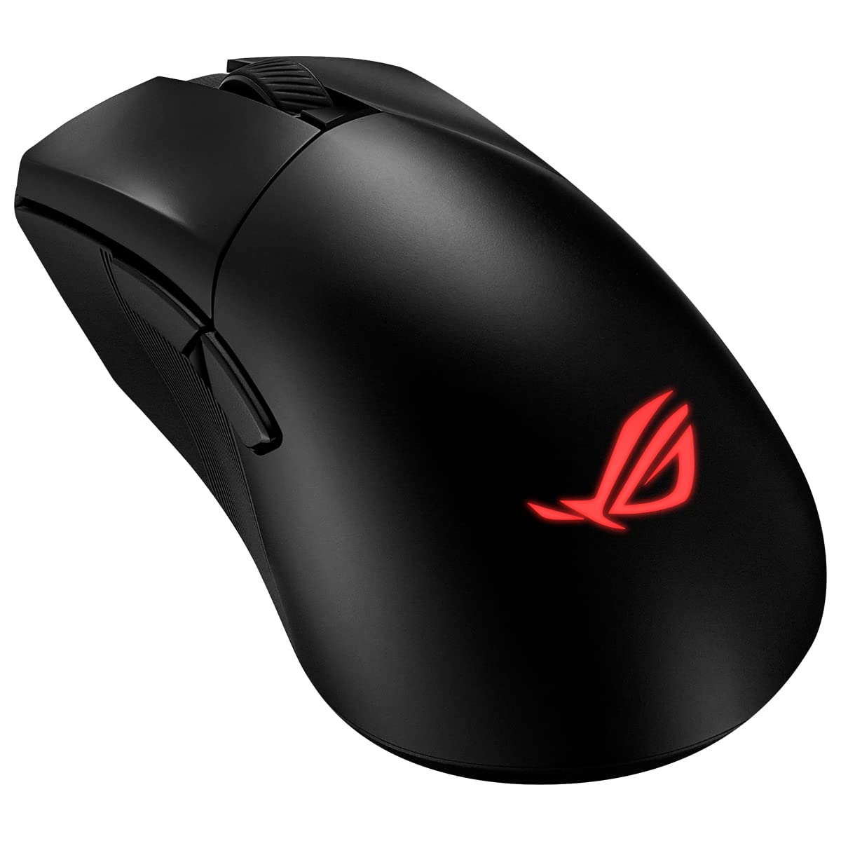 ASUS ROG Gladius III Wireless AimPoint - Ratón Gaming (Conectividad Triple 2.4GHz RF, Bluetooth, USB, 36000 dpi, 6 Botones programables, ROG SpeedNova, interruptores Intercambiables, Paracord), Negro