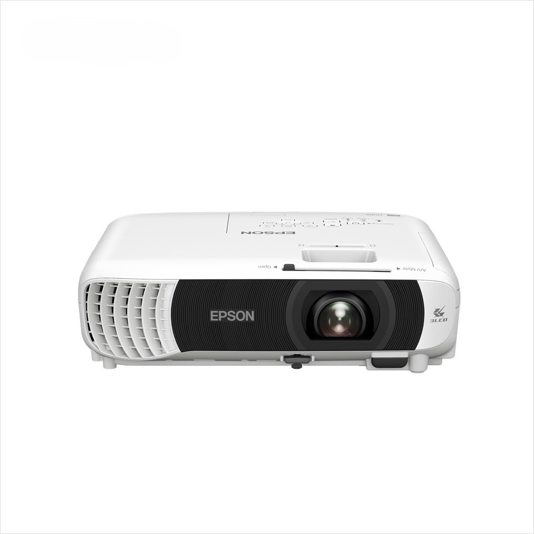 Proyector EB-W55 económico WXGA con lámpara, Wi-Fi Incorporado, 2 Puertos HDMI, tamaños de Imagen sobre Pantallas de hasta 320″ y luminosidad de 4000 lúmenes