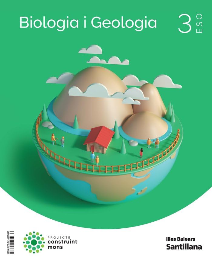BIOLOGIA I GEOLOGIA 3 ESO CONTRUINT MONS - 9788414115633 (CONSTRUYENDO MUROS) - Edición en Catalán