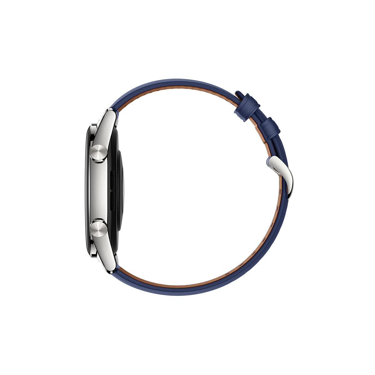 HONOR Watch GS3 Reloj Inteligente, Pantalla Táctil AMOLED 1,43", Reloj de Actividad Física con Monitorización de la Frecuencia Cardiaca, Sueño y Oxígeno, Versión Cuero Azul