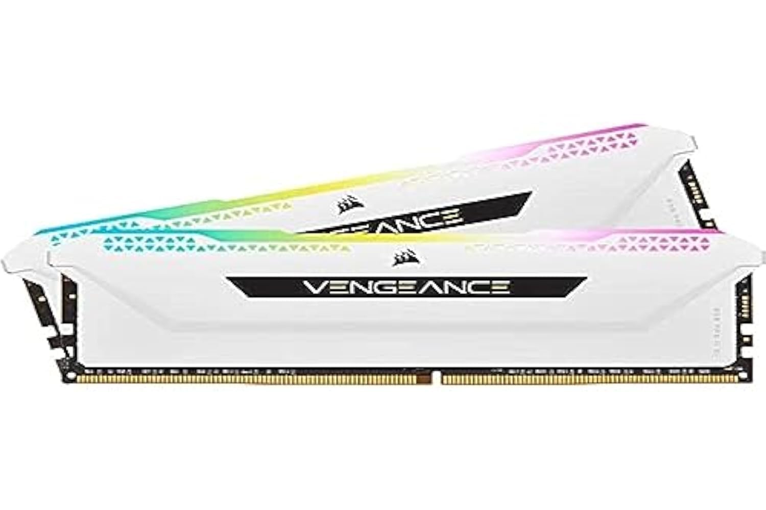 Corsair Memoria de escritorio VENGEANCE RGB PRO SL de 16 GB (2 x 8 GB) DDR4 3600 (PC4-28800) C18 de 1,35 V, blanco y negro