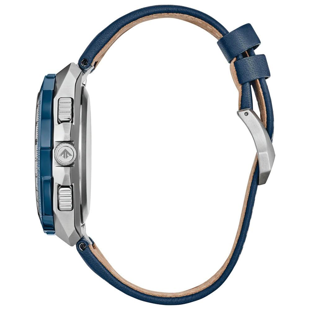 Citizen Reloj Analógico-Digital para Hombres de Eco-Drive con Correa en Cuero JY8148-08L