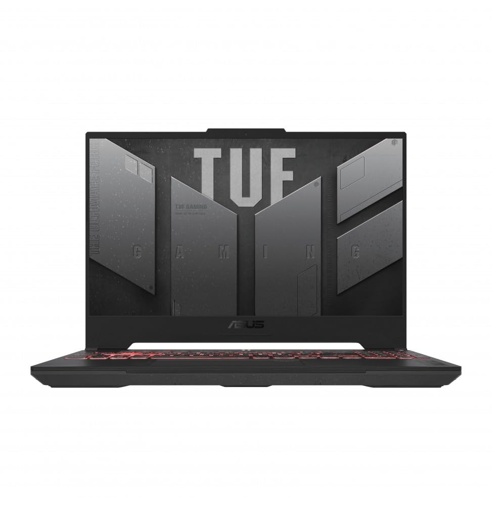 ASUS TUF Gaming A15 FA507XI-LP024 - Ordenador Portátil Gaming de 15.6" Full HD 144Hz (AMD Ryzen 9 7940HS, 32GB RAM, 512GB SSD, RTX 4070 8GB, Sin Sistema Operativo) Gris Meca - Teclado QWERTY español