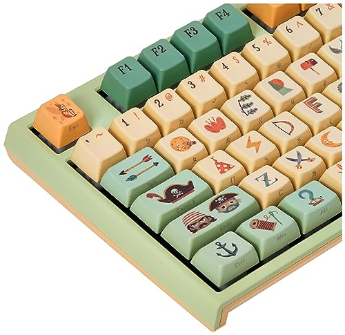 Ducky x Dimanche One 2 Pro Gaming Tastatur, Peter Pan - Varmilo V2 Iris (US)