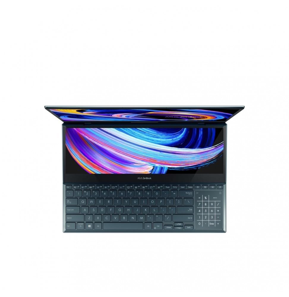 ASUS ZenBook Pro Duo 15 OLED UX582ZW-H2035W -Ultra HD (Intel Core i7-12700H, 16GB RAM, 1TB SSD, RTX 3070 Ti 8GB, Windows 11 Home) Azul Celestial