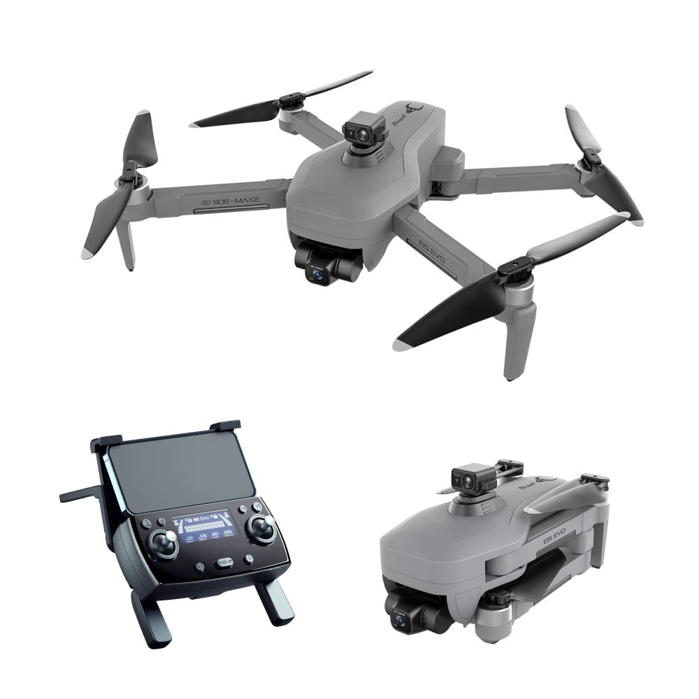 LUXWALLET EvoFly ² Dodge, 45Km /h, dron GPS 4K, 4KM, Evita obstáculos, WiFi de 5 GHz, cámara con cardán de 3 Ejes, Micro SD, Profesional