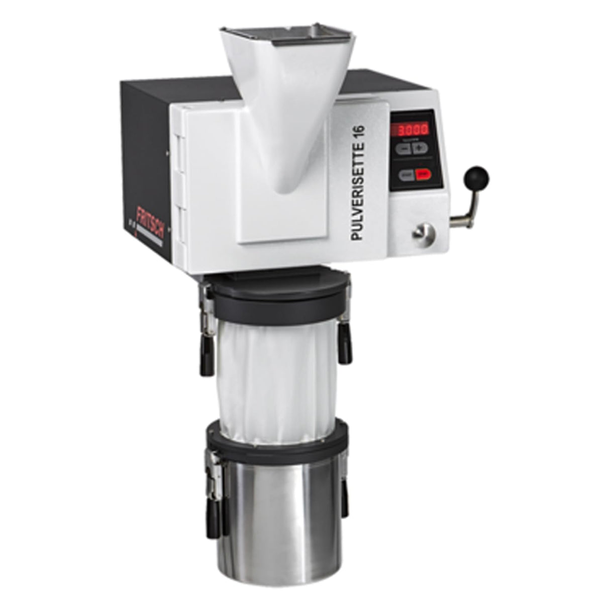 Fritsch® PULVERISETTE 16 trituradora de cruces 230 V 50/60 Hz placa de impacto. ir St. - Mahleins./Schl