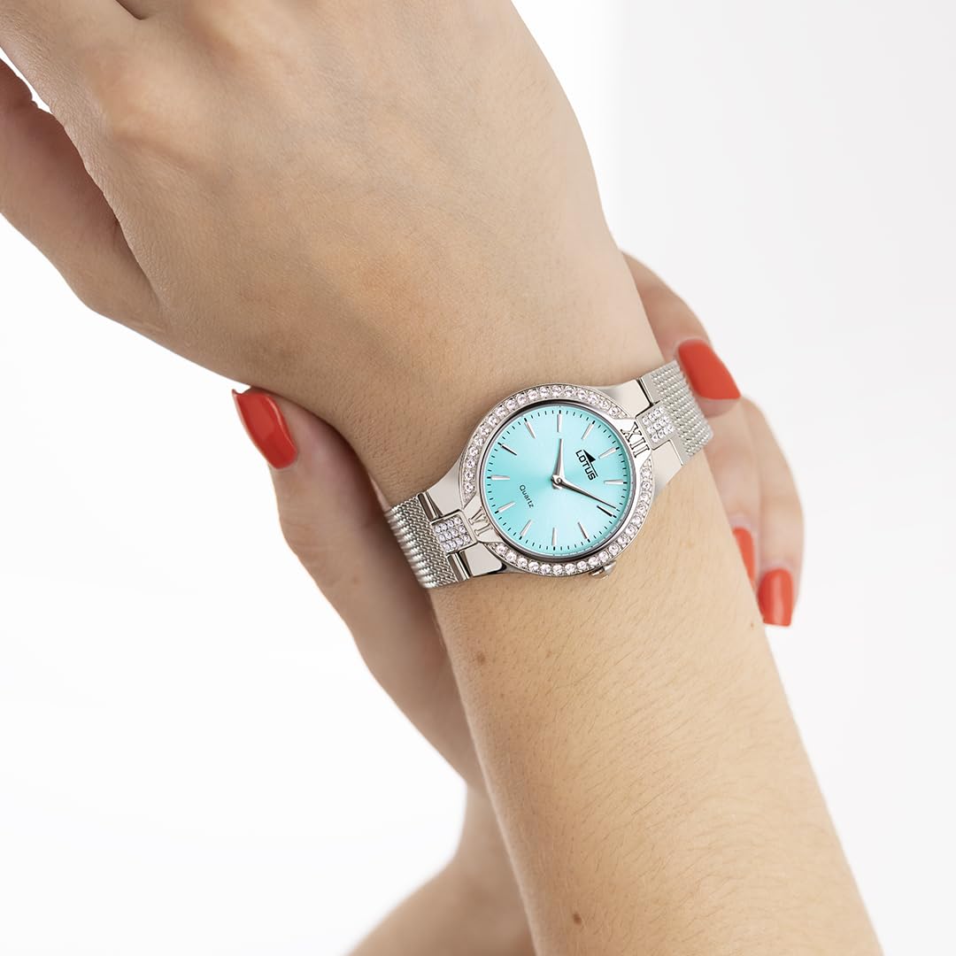 Reloj Lotus para Mujer Analógico 18894/2 Bliss Caja de Acero Inoxidable 316l Plateado Correa de Acero Inoxidable 316l Plateado