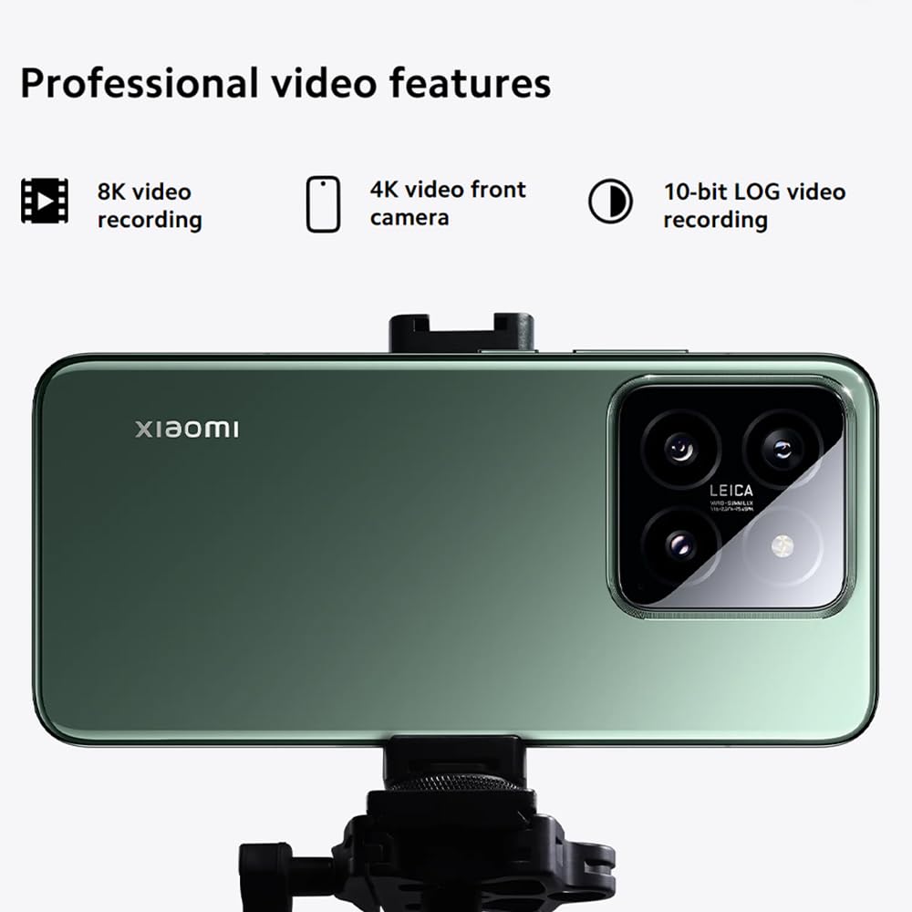 Xiaomi 14 Smartphone, 12 + 512 GB móvil sin contrato, pantalla AMOLED de 120 Hz de 6,36 pulgadas, Snapdragon 8 Gen3, 4610 mAh, 90 W HyperCharge, IP68 resistente al polvo y al agua, cámara Leica