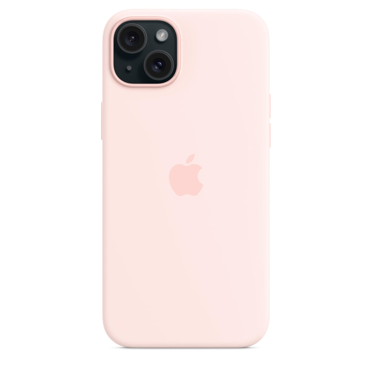 Apple Funda de Silicona con MagSafe para el iPhone 15 Plus - Rosa Claro