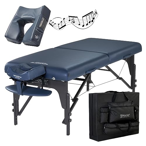 Master Massage Banco de Masaje Plegable de Madera, 71 cm
