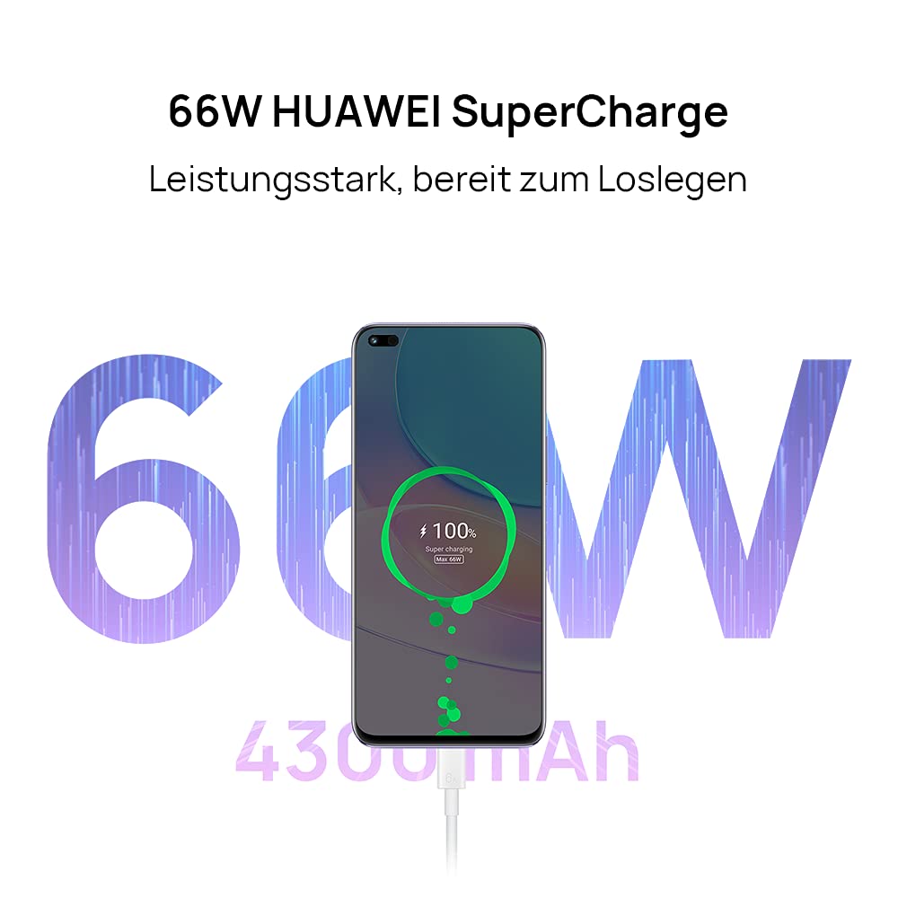 Huawei Nova 8i - Smartphone 128GB, 6GB RAM, Dual Sim, Moonlight Silver