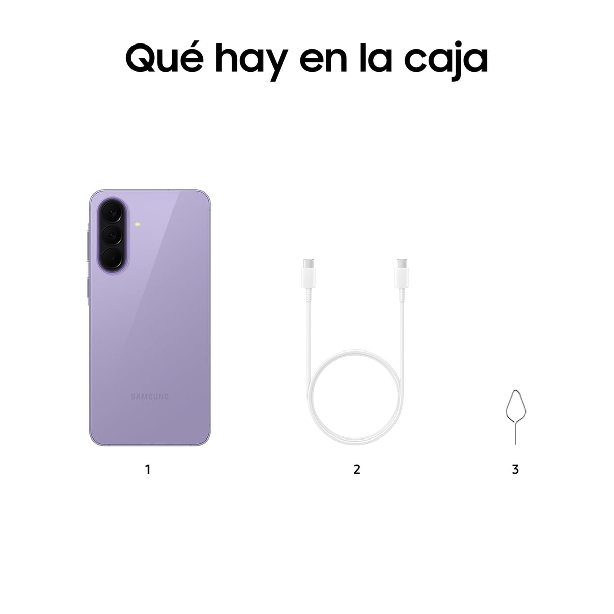 Samsung Galaxy A57 5G, 128GB, Móvil Fino con IA, 8GB, Gran Angular 50MP, Autonomía 2 Días, Batería 5000mAh, IP68, Garantía del Fabricante 3 Años + 1 Año Extra, Color Lila (Versión Española)