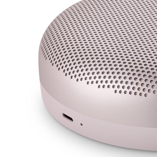 Bang & Olufsen Beosound A1 (2.ª Gen) Altavoz Bluetooth Inalámbrico Portátil Resistente al Agua y al Polvo con Sonido de 360 Grados, Alexa y Speakerphone, Hasta 18 horas de Batería Pink