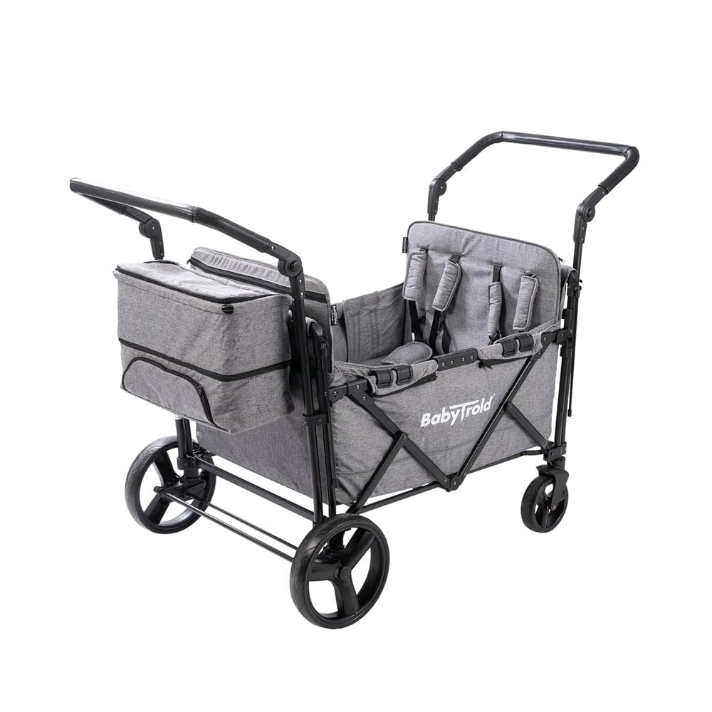 BabyTrold-FunPram(incl.seats) Grey