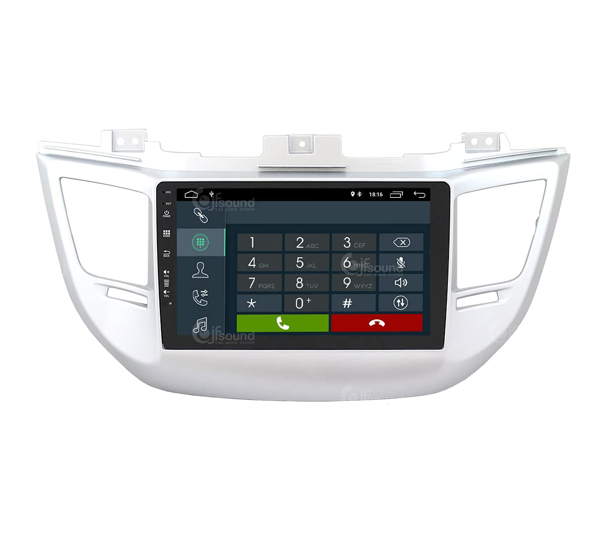 Jf Sound car audio system Radio de Coche Personalizada Hyundai Tucson Android GPS Bluetooth WiFi Dab USB Full HD Touchscreen Display 10”