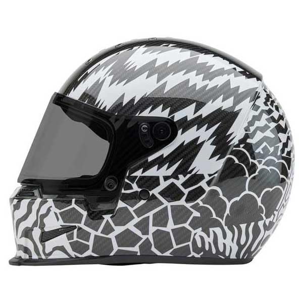 BELL Helmet Eliminator Carbon DEATHSPRAY Black/White L ECE6