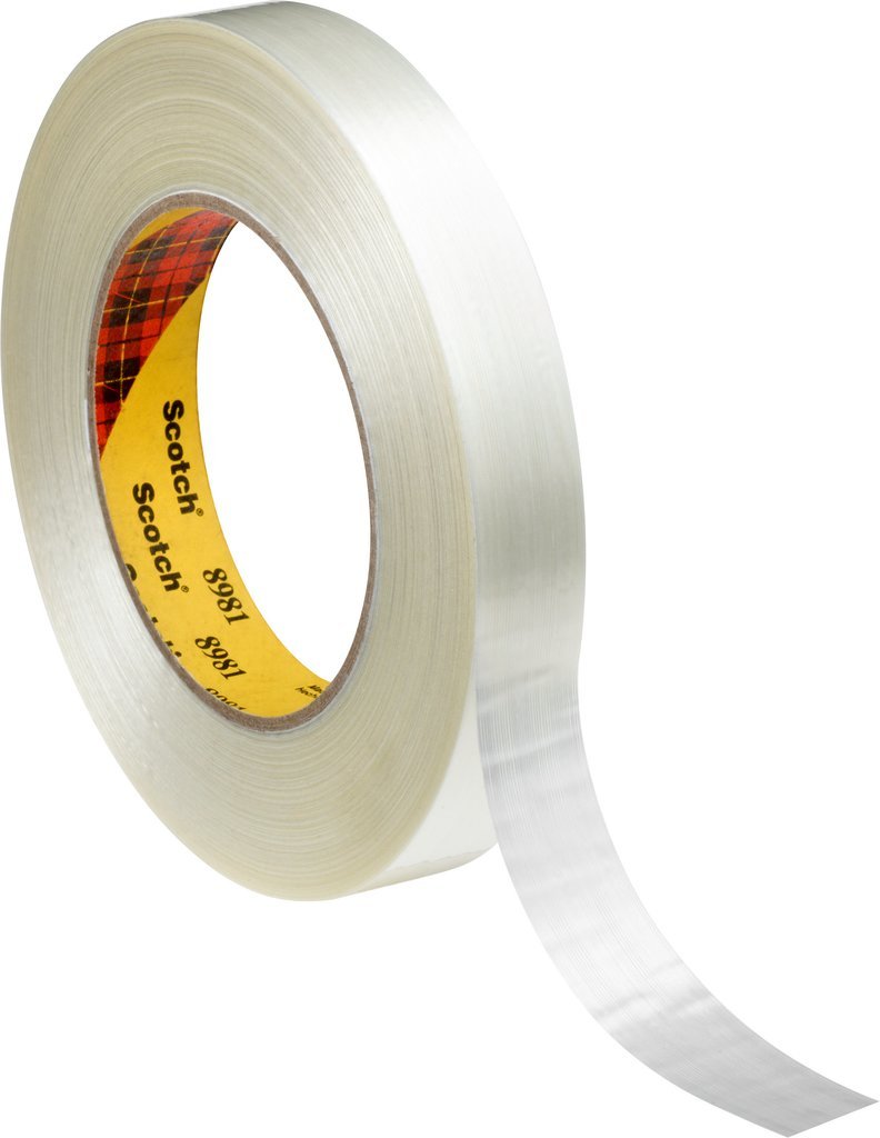 3M 8981 Cinta de Filamento, 19 mm x 50 m, 48 unidades