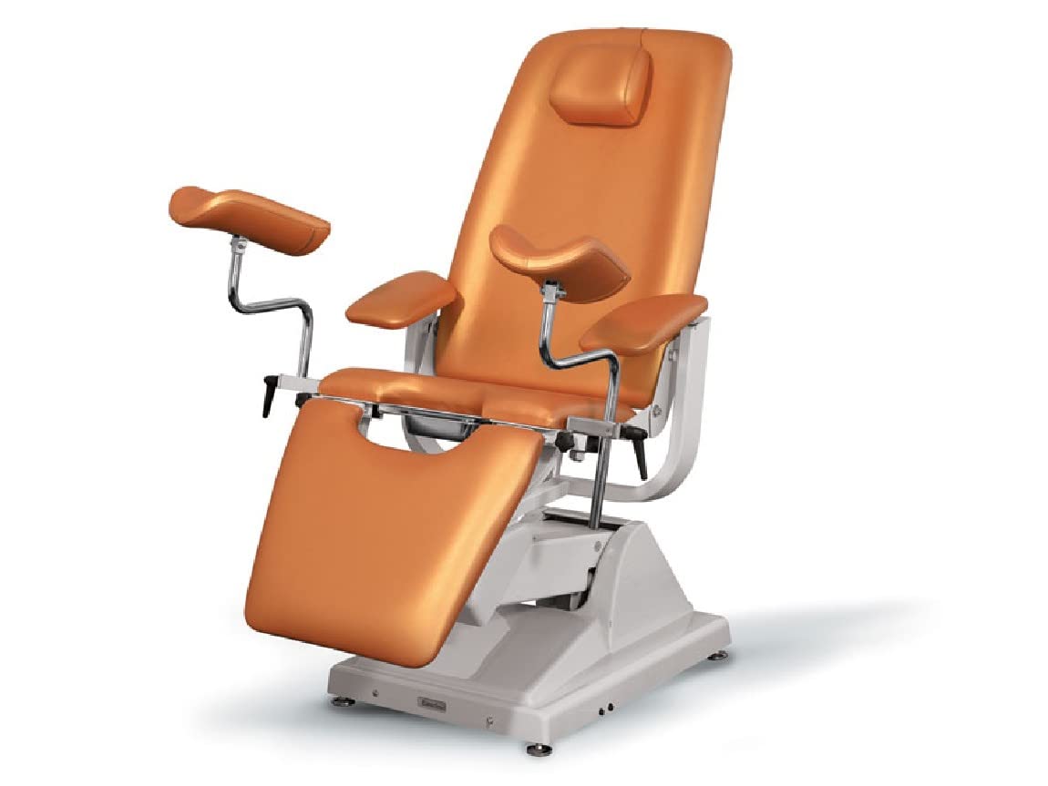 Euroclinic S.r.l. Silla profesional Gynex de albaricoque de metal - Albaricoque