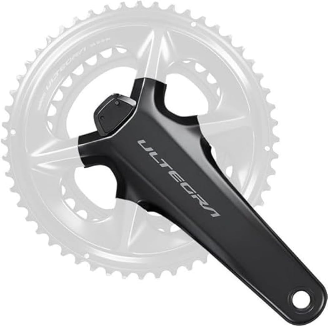 SHIMANO JG.BIE.POTENCIOM.SH.ULTEGRA-P HT II 172.5 2x12V Bielas, Sport, Negro (Negro), Talla Única