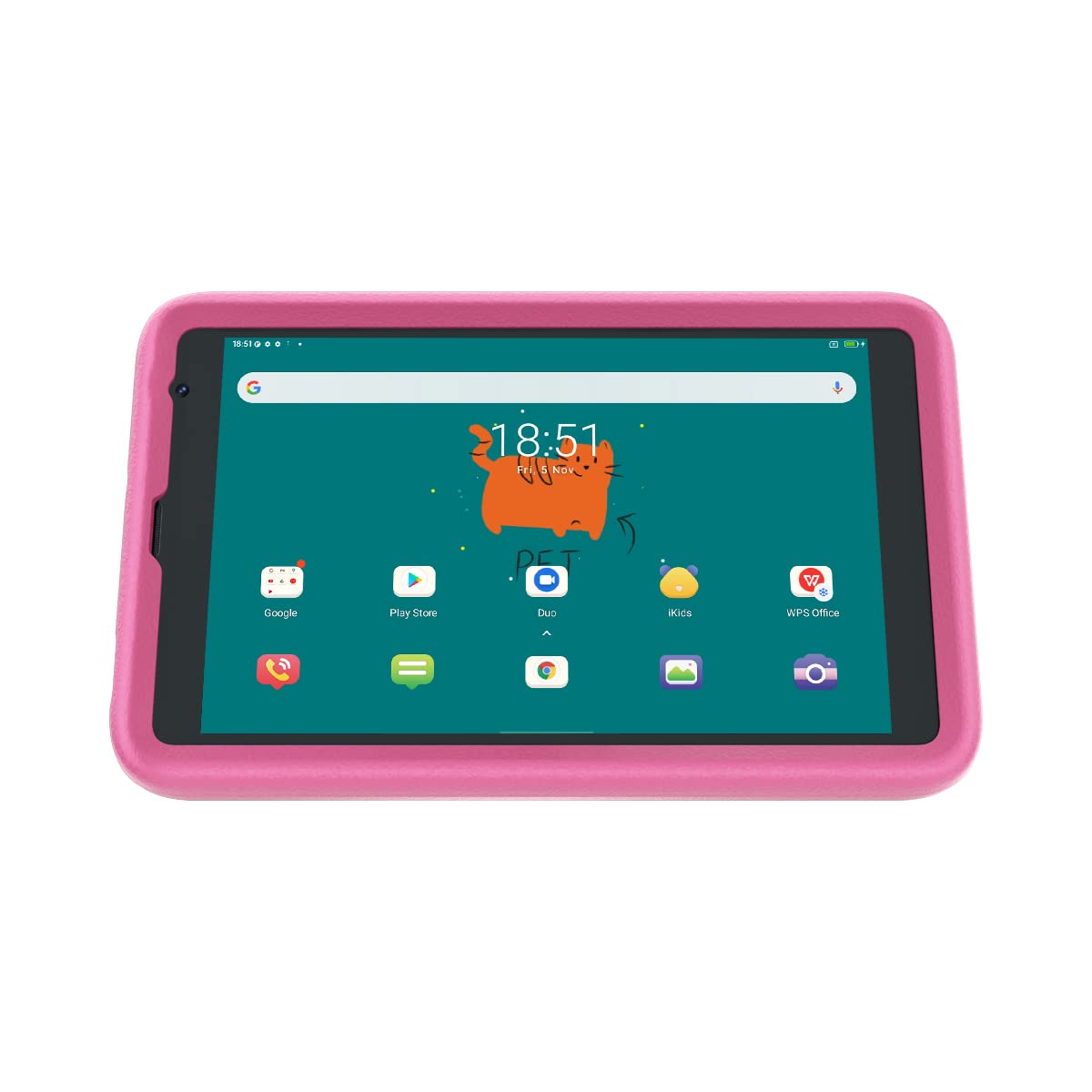 Blackview Tab 6 Kids - Tableta táctil 4G para niños, Pantalla HD+ 8 Pulgadas, 3 GB + 32 GB, Control Parental Integrado, protección de los Ojos, Carcasa incluida, Android, versión Francesa, Rosa