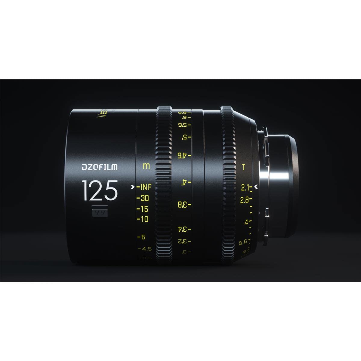 DZOFILM Cine Lens Vespid Prime 125 T2.1 for PL/EF Mount (VV/FF)