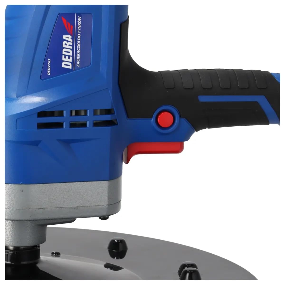 Dedra - Máquina de limpieza (710 W, diámetro del disco de 390 mm, 110 rpm, agarre suave, un dispositivo multifuncional para el tratamiento de superficies de paredes o suelos)