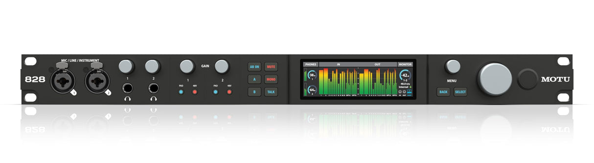 MOTU 828 (2024) 28 x 32 USB 3.1 Audiointerface - Interfaz de audio USB