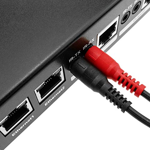 BeMatik - Extensor HDMI UltraHD 4K 2K FullHD 1080p Cat.5e Cat.6 HDBaseT HDBT 100m - Transmisor 4 Puertos (HB046)
