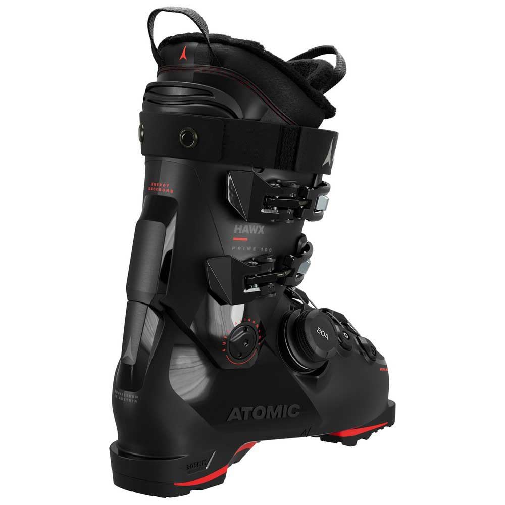 ATOMIC HAWX Prime 100 Boa Gw Botas Alpine, Unisex, Negro/Rojo, 32/32.5