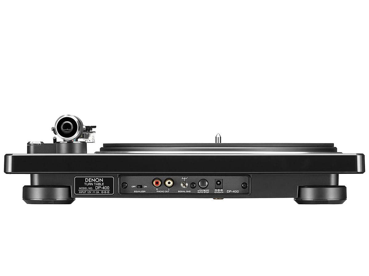 Denon DP-400 - Giradiscos, color negro