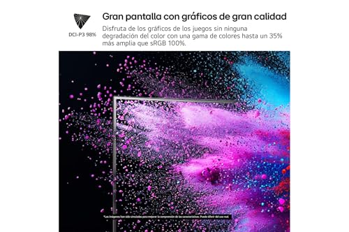 LG 32GS95UV-W - Monitor Ultragear OLED Gaming, 31.5'', 4K UHD, 240 Hz, 0,03ms, G-Sync Compatible y FreeSync Premium Pro, HDR10, DCI-P3 98,5%, Blanco
