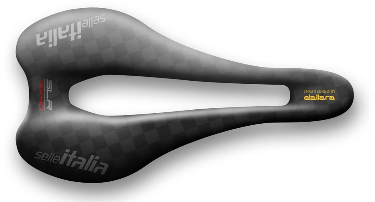 Selle Italia Sillín SLR Boost TEKNO 130x248mm (S3) Kit Superflow, Unisex-Adult, Black, Talla única