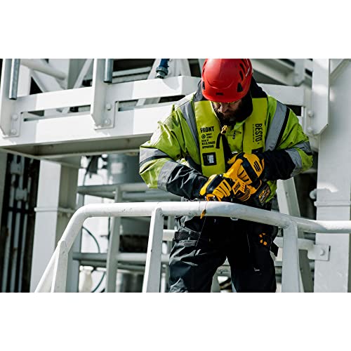 DEWALT DCS367N-XJ - Sierra Sable XR 18V, Motor sin Escobillas, Velocidad Variable 0-2900 cpm, Longitud de Carrera 28.6 mm, Diseño Compacto y Ligero, Cambio Rápido de Hoja, Sin Batería ni Cargador