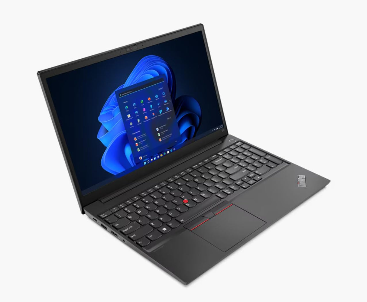 LenovoThinkPad E15 Gen 4 - Ordenador Portátil 15.6" FHD, (Intel Core i7-1255U, 16GB RAM, 512 SSD, Integrated Intel Iris Xe Graphics, Windows 11 Pro) Black -Teclado QWERTY Español
