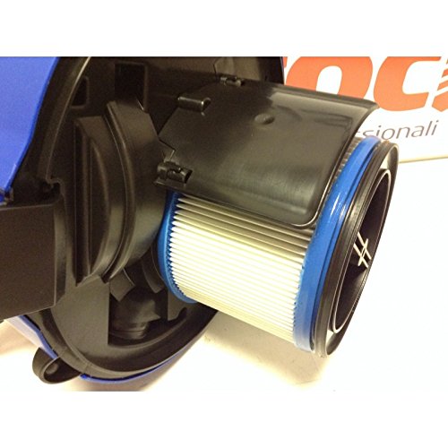 Nilfisk Aspirador en húmedo/seco AERO 21-21 PC (con enchufe, aspirador industrial 1250 W, tamaño compacto, función de soplado, caudal de aire (l/min) 3600) 107406601