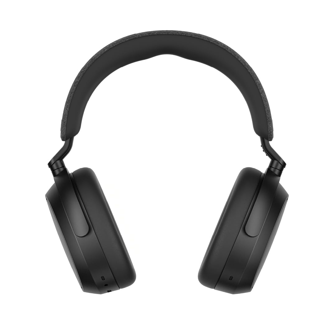 Sennheiser Auriculares MOMENTUM 4 Wireless, auriculares Bluetooth para llamadas nítidas con cancelación de ruido adaptativa, 60 horas de duración de la batería, sonido personalizable – Negro