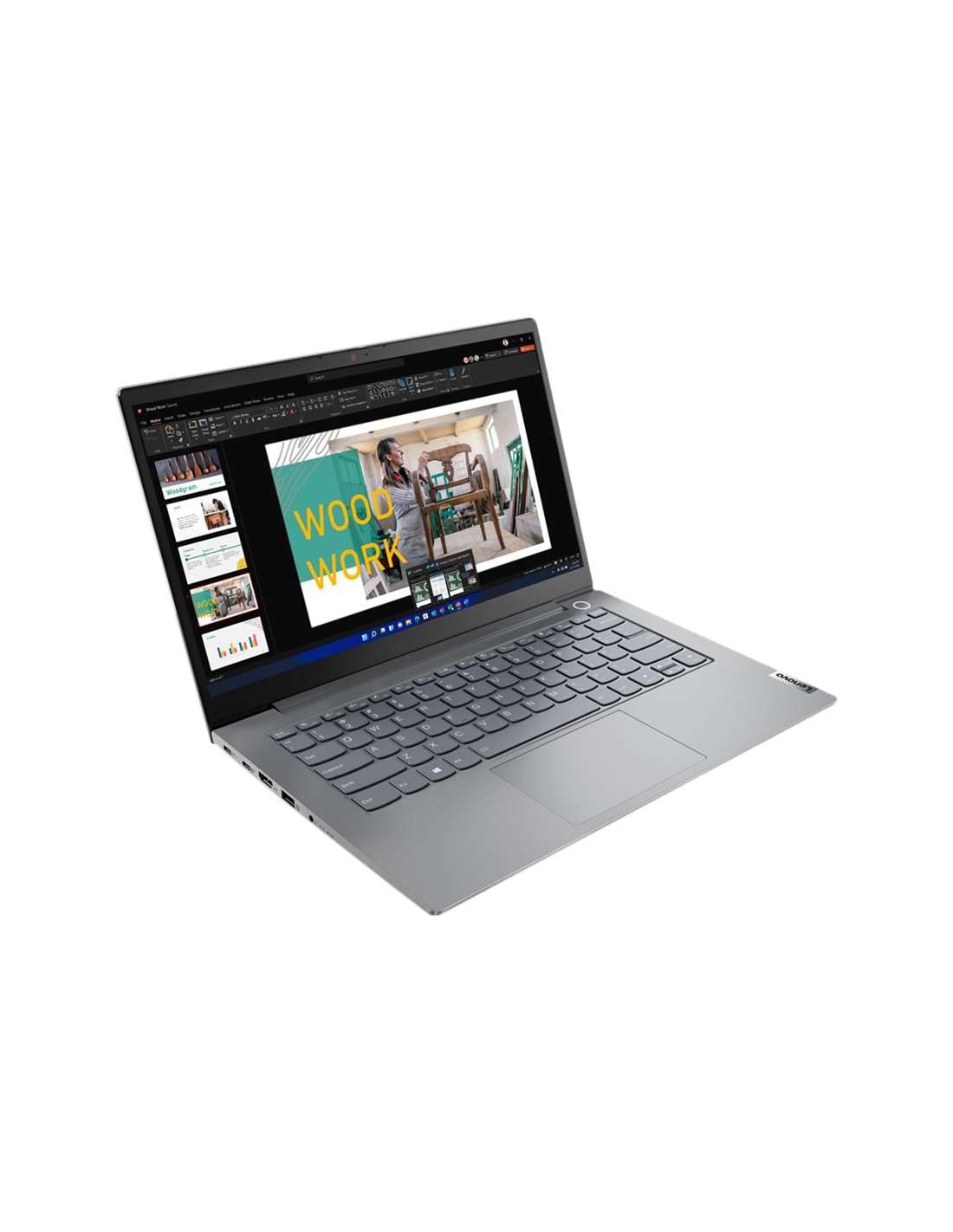 Lenovo ThinkBook 14 G4 ABA - Ordenador Portátil 14" FHD, (AMD Ryzen 7 5825U , 16GB RAM, 512 SSD, Integrated Intel Iris Xe Graphics, Windows 11 Pro 64), Mineral Grey -Teclado QWERTY Español