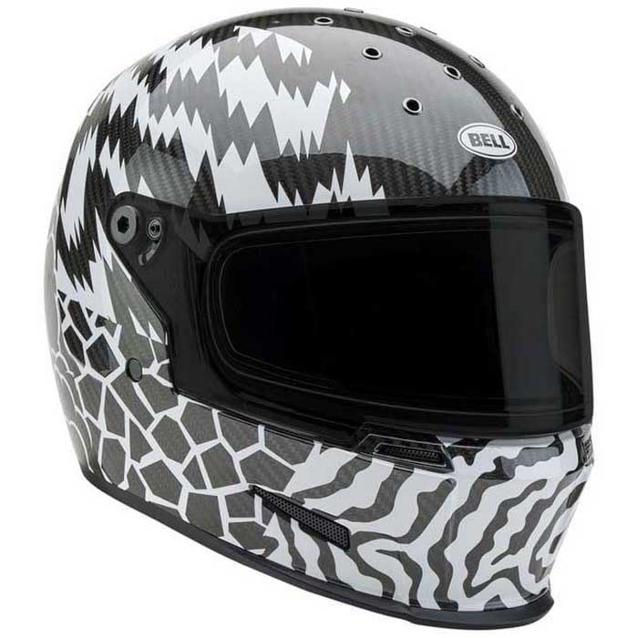 BELL Helmet Eliminator Carbon DEATHSPRAY Black/White L ECE6