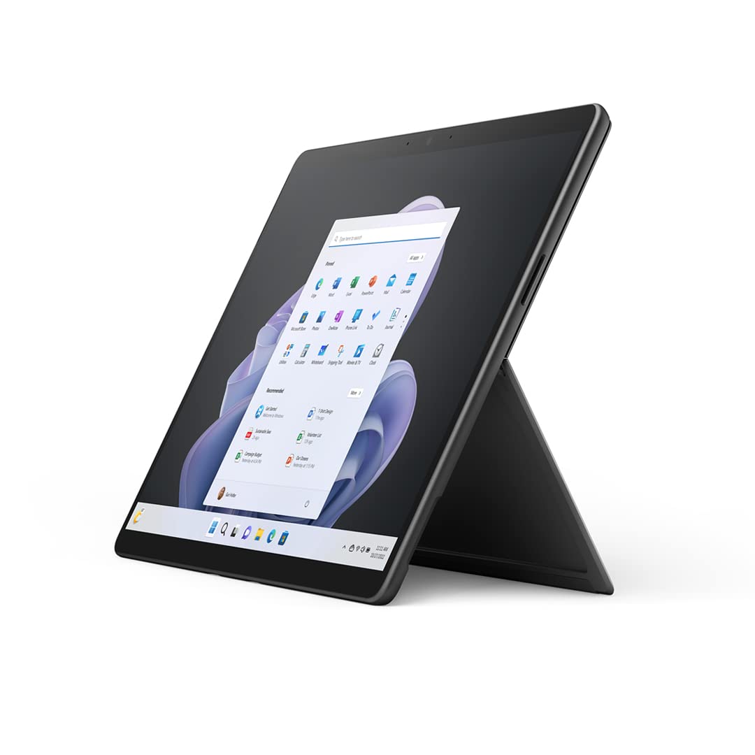 Microsoft Surface Pro 9 - (Intel Core EVO i7-1255U, 16GB RAM, 512GB SSD con Iris Xe graphics y Windows 11), Negro
